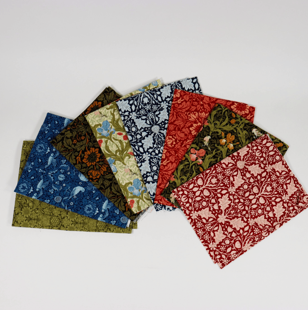 Moda Fabric Pre Cuts Moda Morris Muse 8 Piece Fat Quarter Bundle - The Sewing Studio