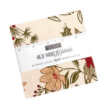 Moda Fabric Pre Cuts Moda Old World Yuletide Charm Pack 45620PP  - The Sewing Studio for sale UK - The Sewing Studio