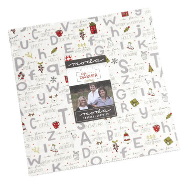 Moda Fabric Pre Cuts Moda On Dasher Layer Cake 55660LC  - The Sewing Studio for sale UK - The Sewing Studio