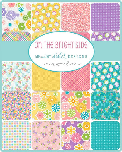 Moda Fabric Pre Cuts Moda On The Bright Side Layer Cake 22460LC  - The Sewing Studio