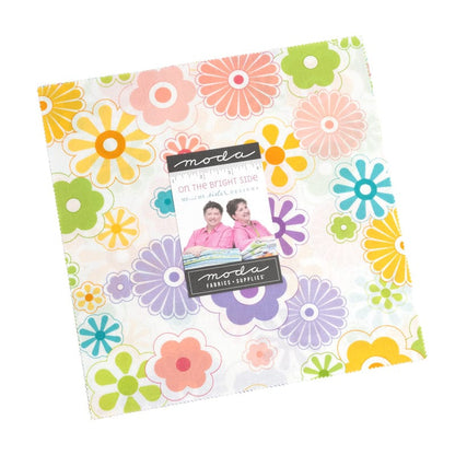 Moda Fabric Pre Cuts Moda On The Bright Side Layer Cake 22460LC  - The Sewing Studio