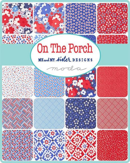 Moda Fabric Pre Cuts Moda On The Porch Fat Quarter Bundle 26 Piece - The Sewing Studio