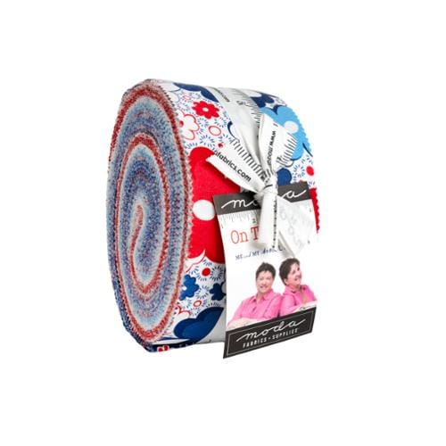 Moda Fabric Pre Cuts Moda On The Porch Jelly Roll - The Sewing Studio