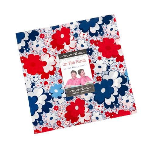 Moda Fabric Pre Cuts Moda On The Porch Layer Cake - The Sewing Studio