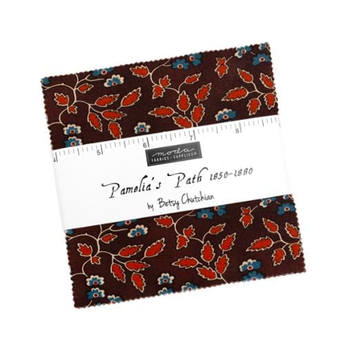 Moda Fabric Pre Cuts Moda Pamelias Path Charm Pack  - The Sewing Studio