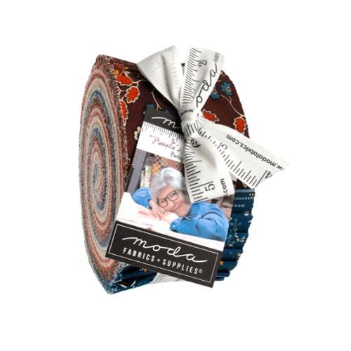 Moda Fabric Pre Cuts Moda Pamelias Path Jelly Roll  - The Sewing Studio