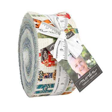 Moda Fabric Pre Cuts Moda Paper Hamlet Jelly Roll  - The Sewing Studio for sale UK - The Sewing Studio