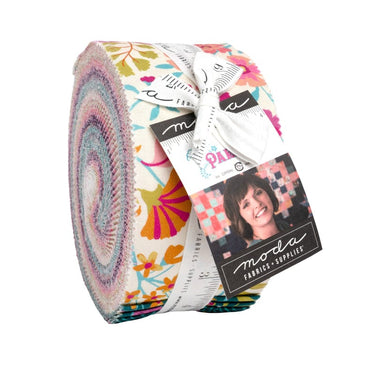 Moda Fabric Pre Cuts Moda Parlor Jelly Roll  - The Sewing Studio for sale UK - The Sewing Studio