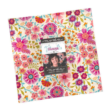 Moda Fabric Pre Cuts Moda Parlor Layer Cake  - The Sewing Studio for sale UK - The Sewing Studio