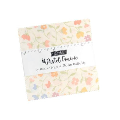 Moda Fabric Pre Cuts Moda Pastel Prairie Charm Pack  - The Sewing Studio