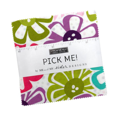 Moda Fabric Pre Cuts Moda Pick Me Charm Pack  - The Sewing Studio for sale UK - The Sewing Studio