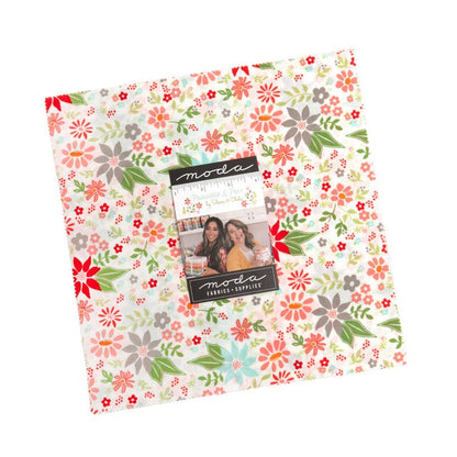 Moda Fabric Pre Cuts Moda Poinsettia and Pear Layer Cakes  - The Sewing Studio