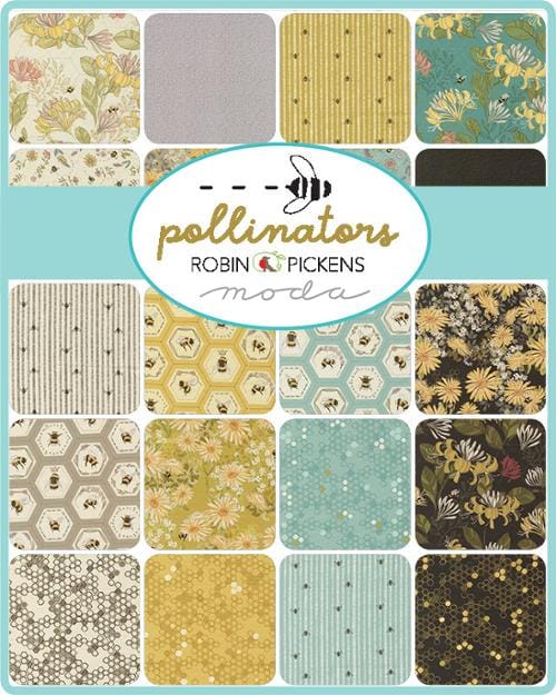 Moda Fabric Pre Cuts Moda Pollinators Jelly Roll - The Sewing Studio