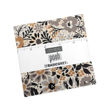 Moda Fabric Pre Cuts Moda Posh Charm Pack  - The Sewing Studio for sale UK - The Sewing Studio