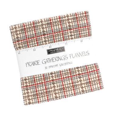 Moda Fabric Pre Cuts Moda Prairie Gatherings Flannels Charm Pack  - The Sewing Studio for sale UK - The Sewing Studio