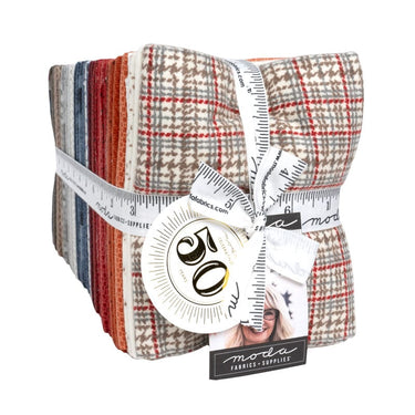 Moda Fabric Pre Cuts Moda Prairie Gatherings Flannels Fat Quarter Bundle 36 Piece  - The Sewing Studio for sale UK - The Sewing Studio