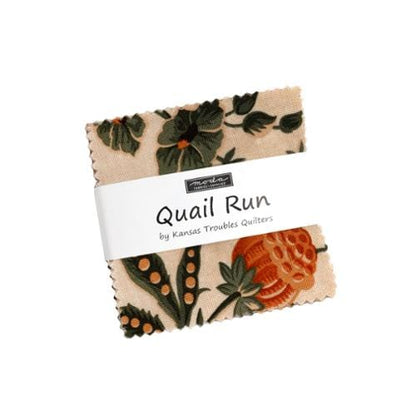Moda Fabric Pre Cuts Moda Quail Run Mini Charm  - The Sewing Studio