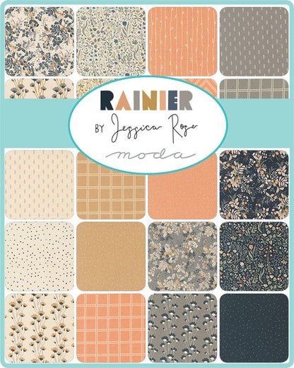 Moda Fabric Pre Cuts Moda Rainier Mini Charm Pack 38140MC  - The Sewing Studio