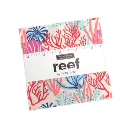 Moda Fabric Pre Cuts Moda Reef Charm Pack  - The Sewing Studio