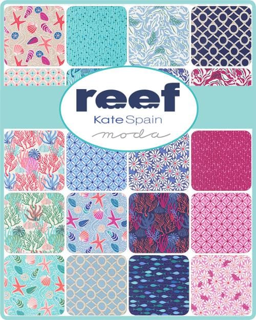 Moda Fabric Pre Cuts Moda Reef Jelly Roll  - The Sewing Studio