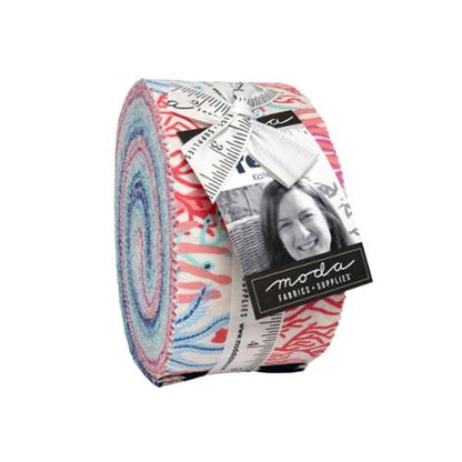 Moda Fabric Pre Cuts Moda Reef Jelly Roll  - The Sewing Studio