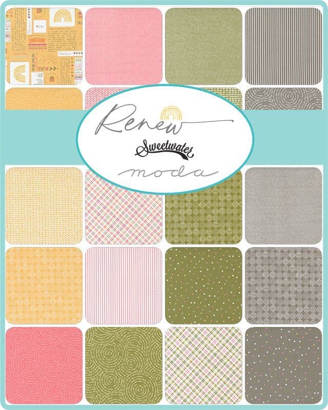 Moda Fabric Pre Cuts Moda Renew Jelly Roll - The Sewing Studio