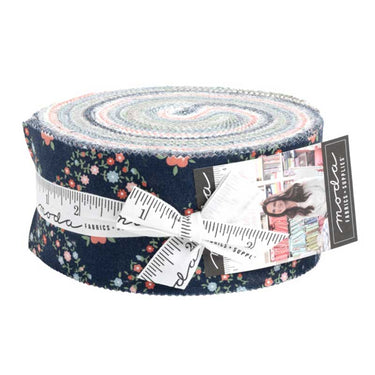 Moda Fabric Pre Cuts Moda Rosemary Cottage Jelly Roll 55310JR  - The Sewing Studio for sale UK - The Sewing Studio
