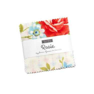 Moda Fabric Pre Cuts Moda Rosie Mini Charm  - The Sewing Studio for sale UK - The Sewing Studio