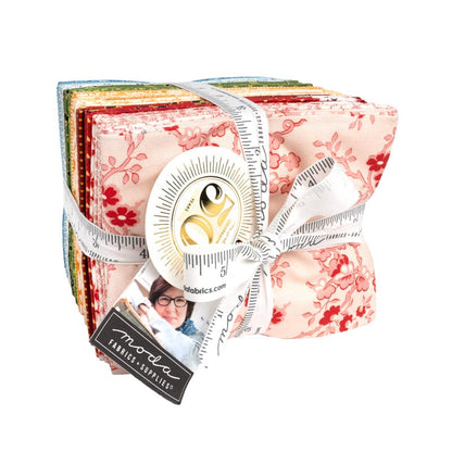Moda Fabric Pre Cuts Moda Sallys Stitches Fat Quarter Bundle  - The Sewing Studio