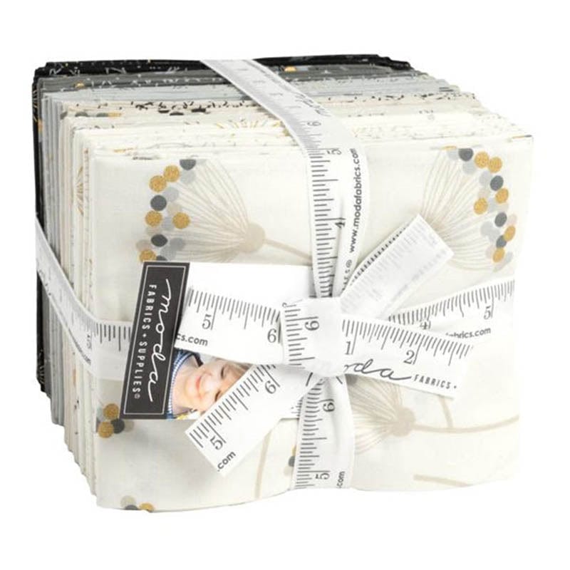 Multi-coloured Country, Geometric Moda Fabric Pre Cuts Moda Shimmer Fat Quarter Bundle 33 Piece 1840AB - The Sewing Studio