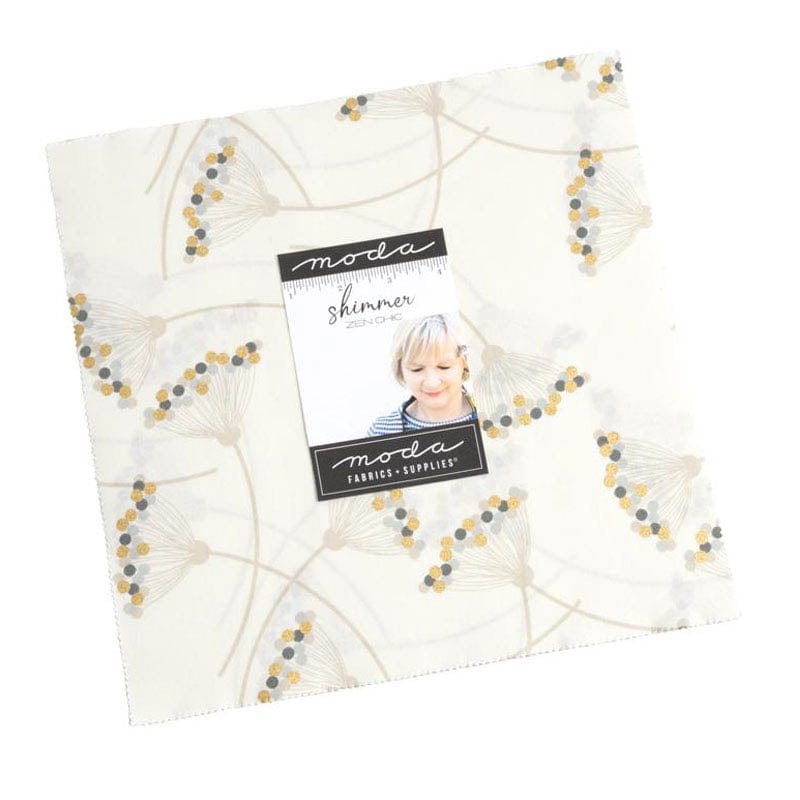 Moda Fabric Pre Cuts Moda Shimmer Layer Cake 1840LC  - The Sewing Studio