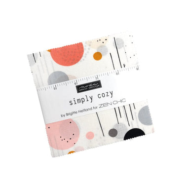 Moda Fabric Pre Cuts Moda Simply Cozy Charm Pack 1890PP  - The Sewing Studio for sale UK - The Sewing Studio