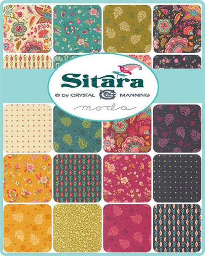 Moda Fabric Pre Cuts Moda Sitara Fat Quarter Bundle 28 Piece - The Sewing Studio