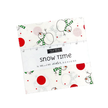 Moda Fabric Pre Cuts Moda Snow Time Charm Pack  - The Sewing Studio for sale UK - The Sewing Studio