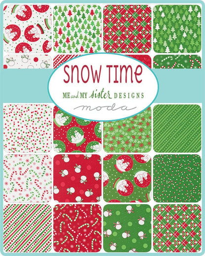 Moda Fabric Pre Cuts Moda Snow Time Jelly Rolls  - The Sewing Studio