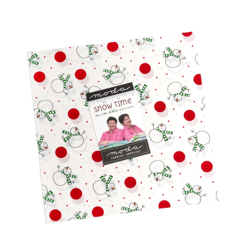 Moda Fabric Pre Cuts Moda Snow Time Layer Cakes  - The Sewing Studio
