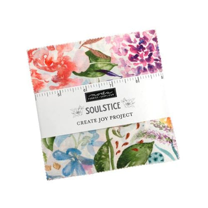 Moda Fabric Pre Cuts Moda Soulstice Charm Pack  - The Sewing Studio