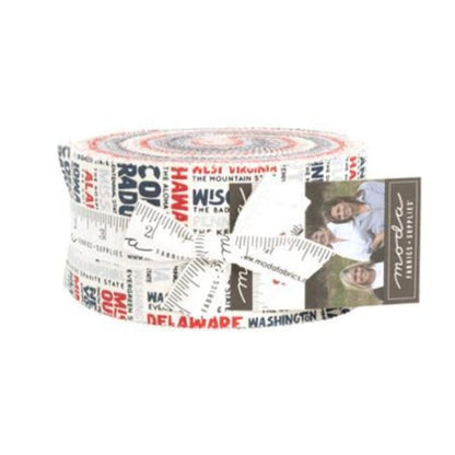 Moda Fabric Pre Cuts Moda Stateside Jelly Roll - The Sewing Studio