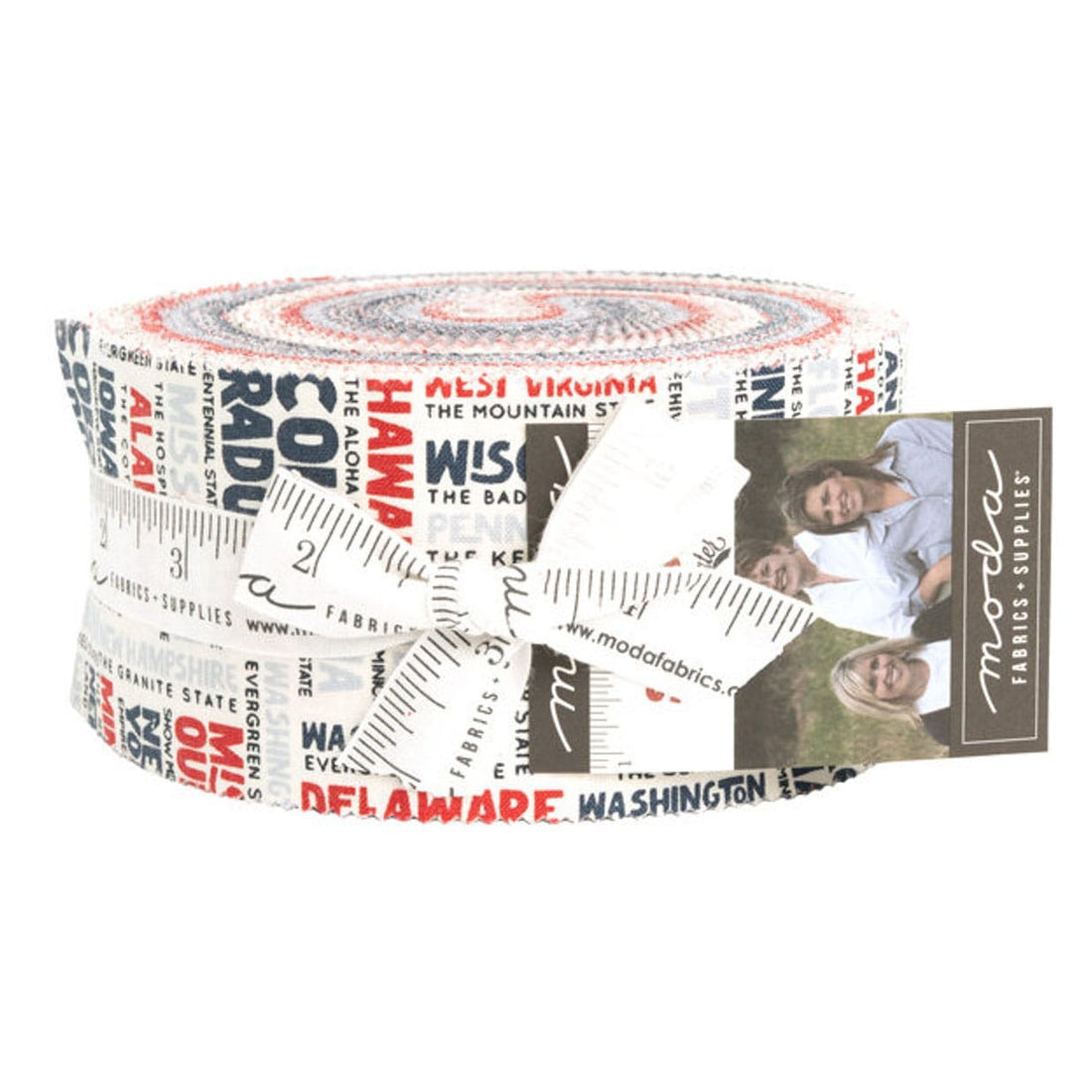 Moda Fabric Pre Cuts Moda Stateside Jelly Roll - The Sewing Studio