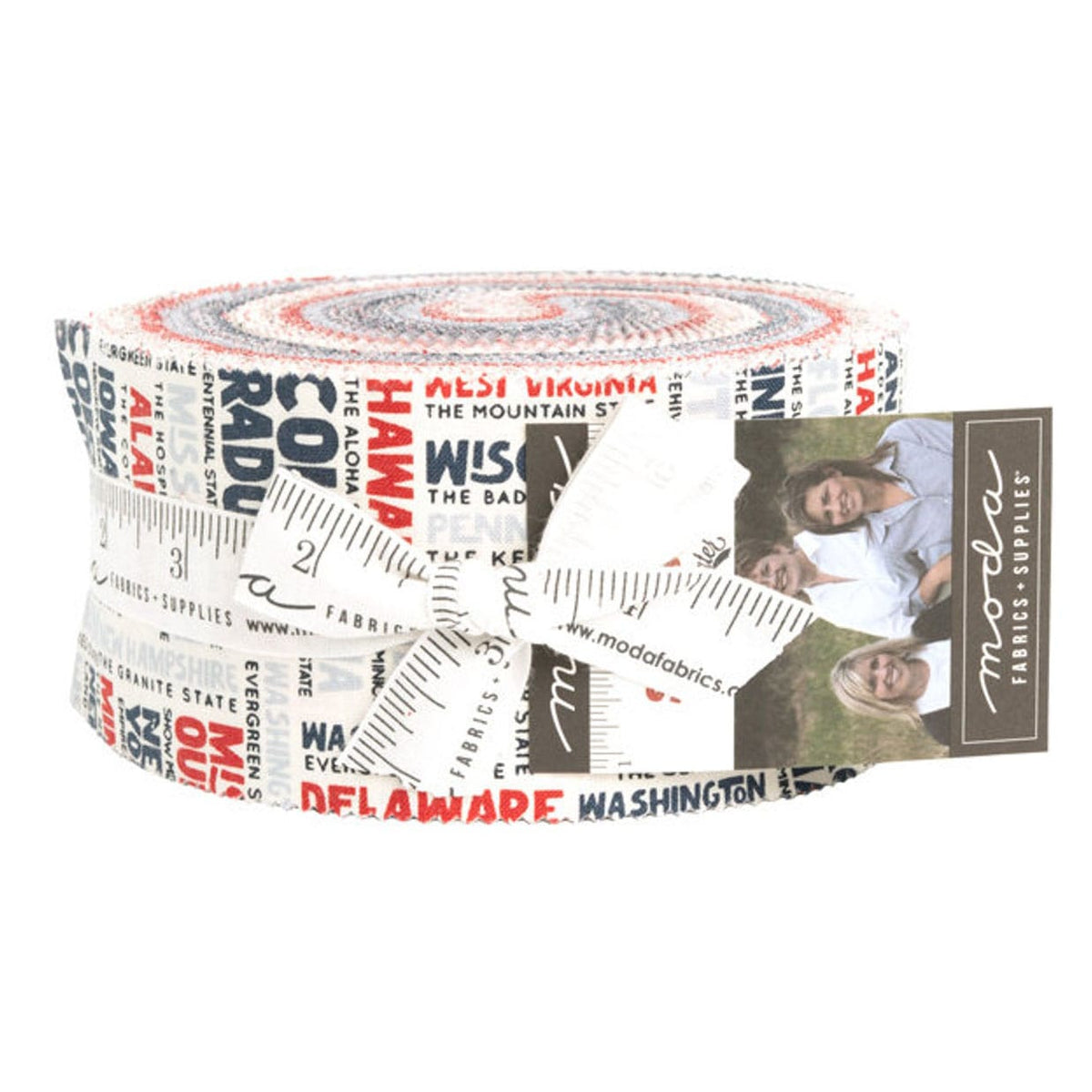 Moda Fabric Pre Cuts Moda Stateside Jelly Roll - The Sewing Studio
