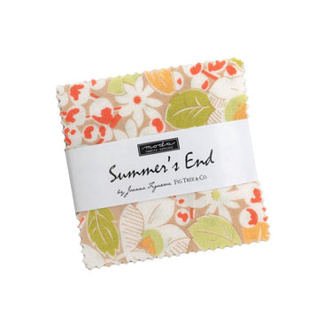 Moda Fabric Pre Cuts Moda Summers End Mini Charm Pack  - The Sewing Studio for sale UK - The Sewing Studio