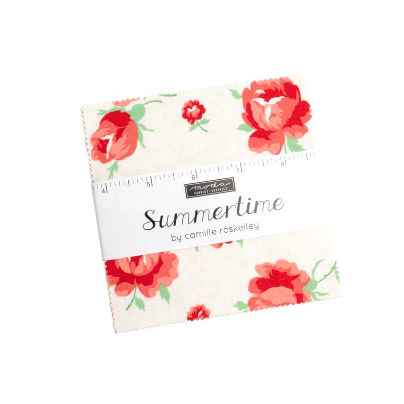 Moda Fabric Pre Cuts Moda Summertime Charm Pack 55320PP  - The Sewing Studio