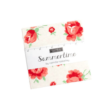 Moda Fabric Pre Cuts Moda Summertime Charm Pack 55320PP  - The Sewing Studio for sale UK - The Sewing Studio