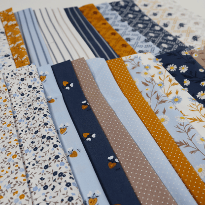 Moda Fabric Pre Cuts Moda Sun Drenched 28 Piece Fat Quarter Bundle - The Sewing Studio