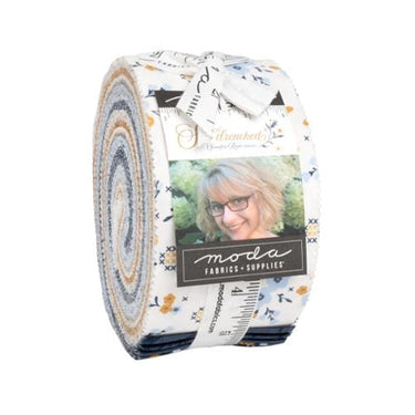 Moda Fabric Pre Cuts Moda Sun Drenched Jelly Roll  - The Sewing Studio for sale UK - The Sewing Studio