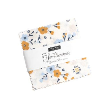 Moda Fabric Pre Cuts Moda Sun Drenched Mini Charm  - The Sewing Studio for sale UK - The Sewing Studio