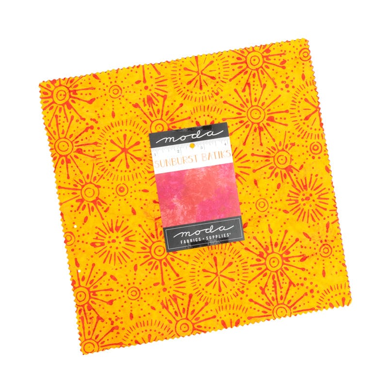 Moda Fabric Pre Cuts Moda Sunburst Batiks Layer Cake  - The Sewing Studio