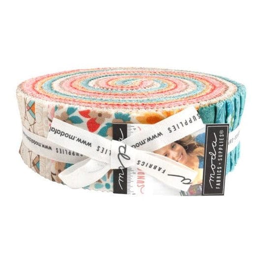 Moda Fabric Pre Cuts Moda Sunday Brunch Honey Bun 30750HB  - The Sewing Studio