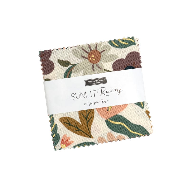 Moda Fabric Pre Cuts Moda Sunlit Ruins Mini Charm Pack  - The Sewing Studio