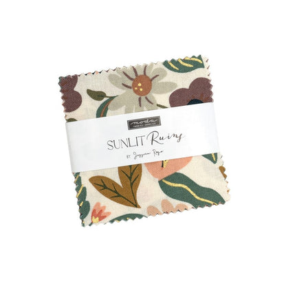 Moda Fabric Pre Cuts Moda Sunlit Ruins Mini Charm Pack  - The Sewing Studio